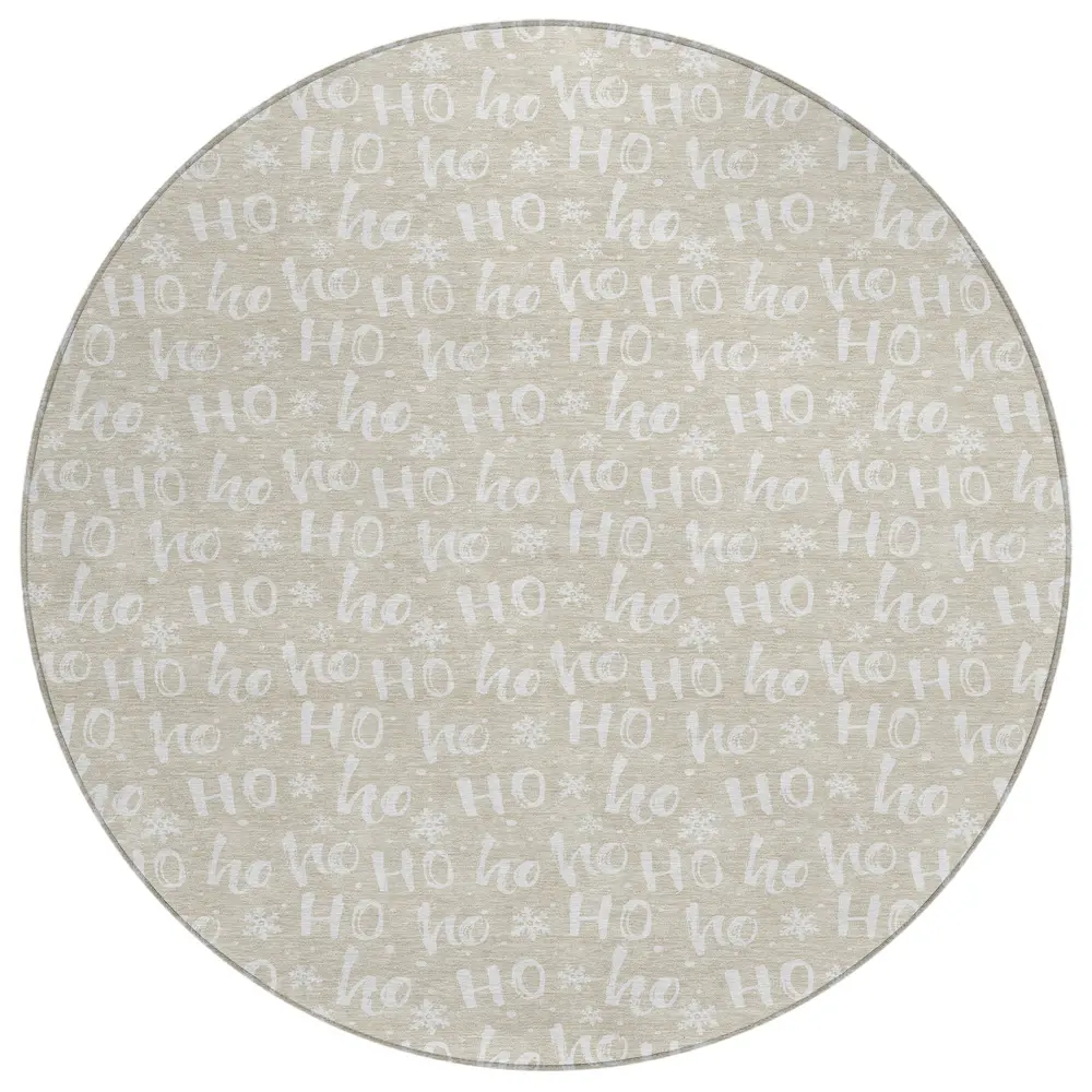 Wonderland WN22 Beige 8' x 8' Round
