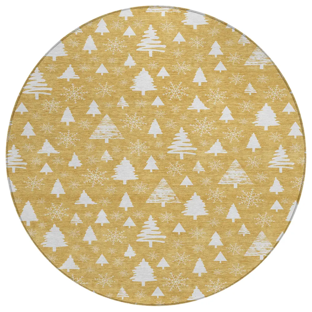 Wonderland WN23 Gold 8' x 8' Round