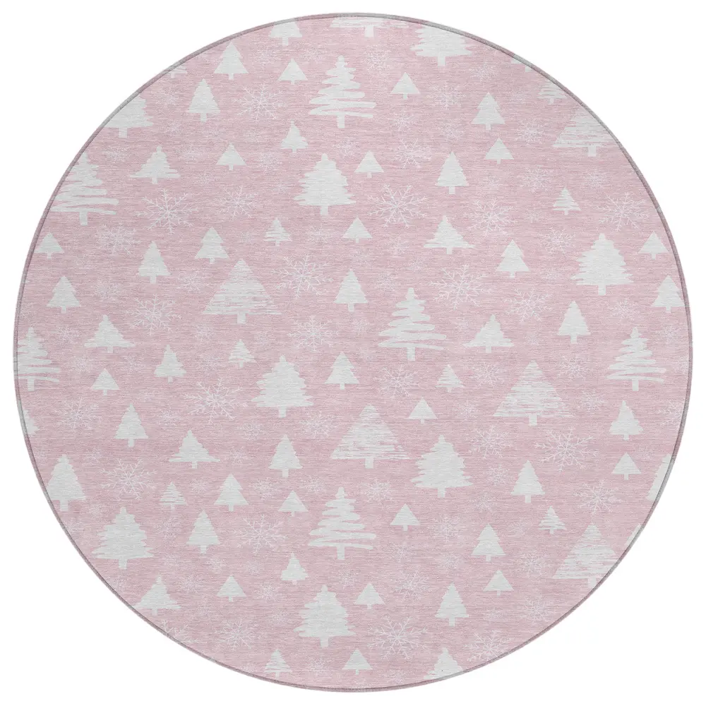 Wonderland WN23 Pink 8' x 8' Round