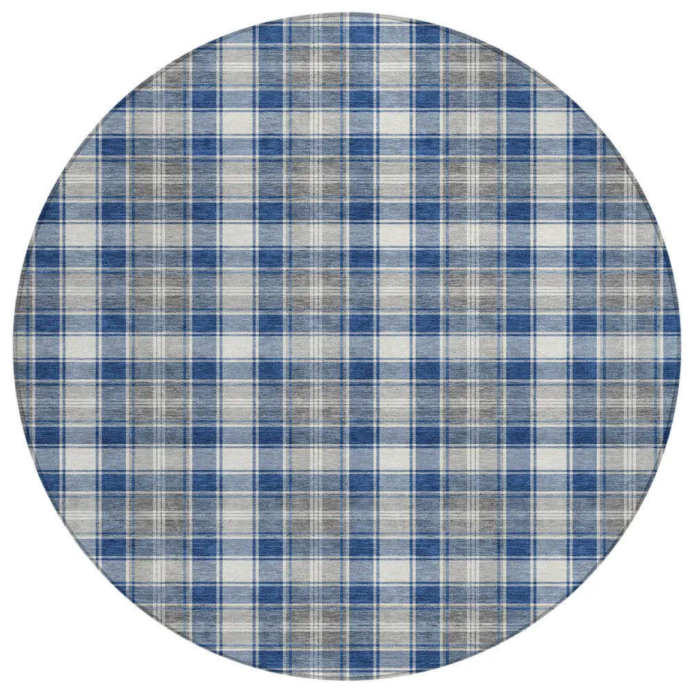 Wonderland WN25 Navy 8' x 8' Round