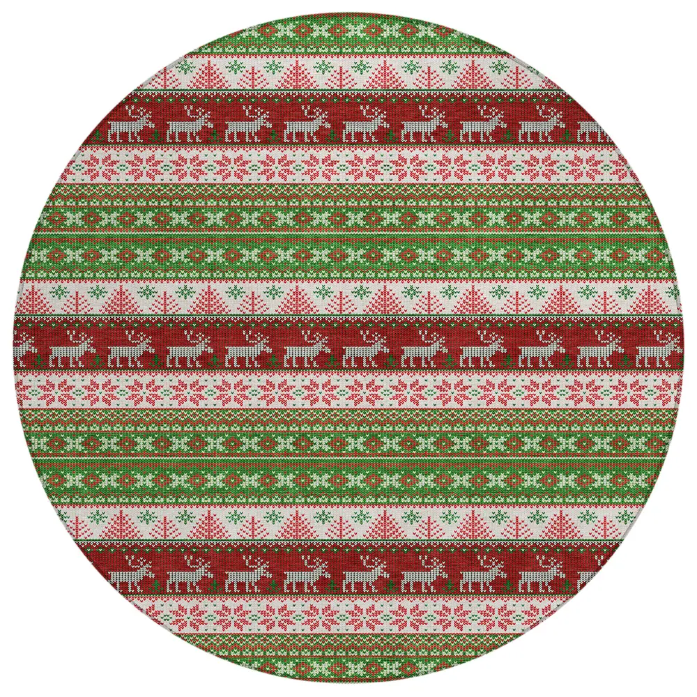 Wonderland WN26 Green 8' x 8' Round