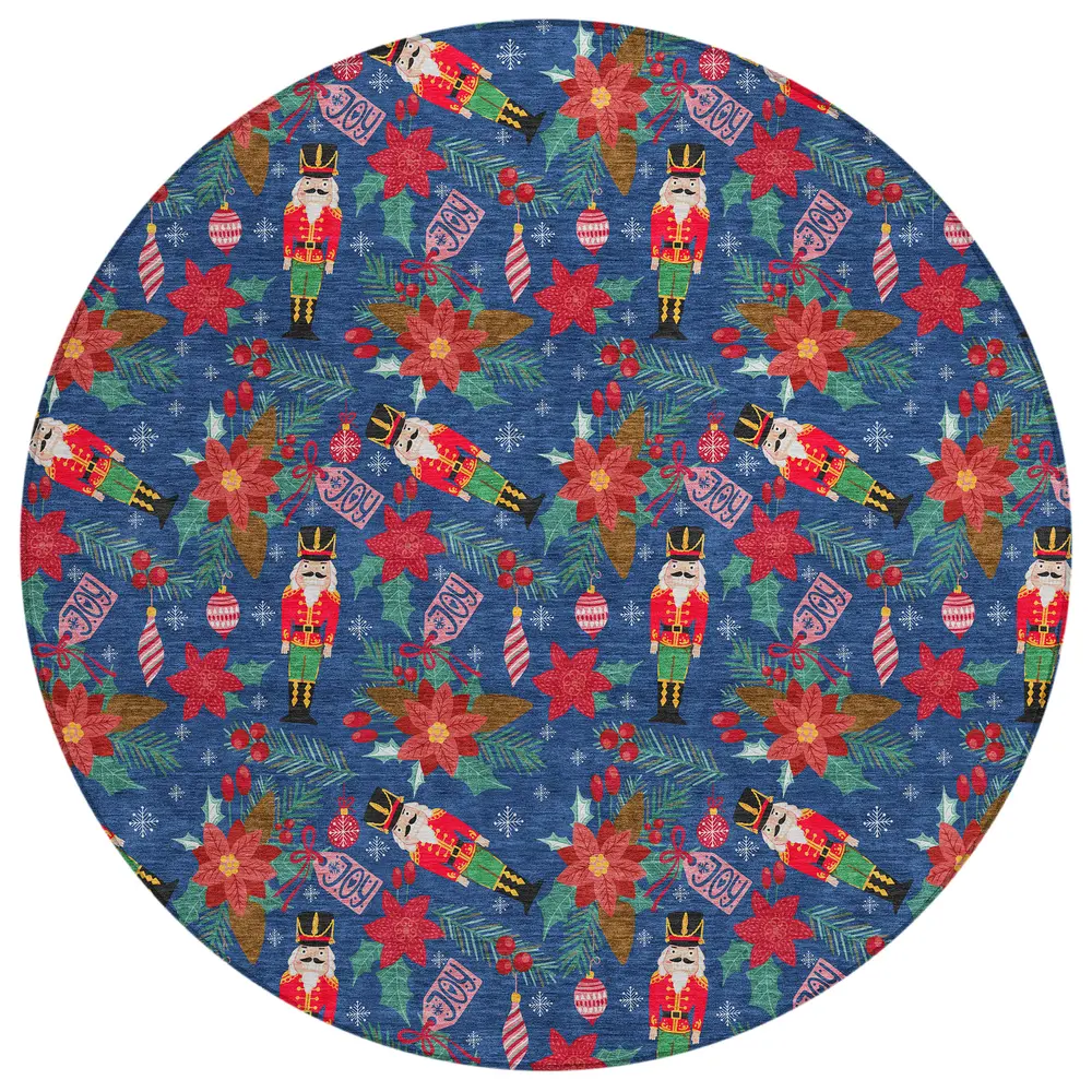Wonderland WN30 Navy 8' x 8' Round