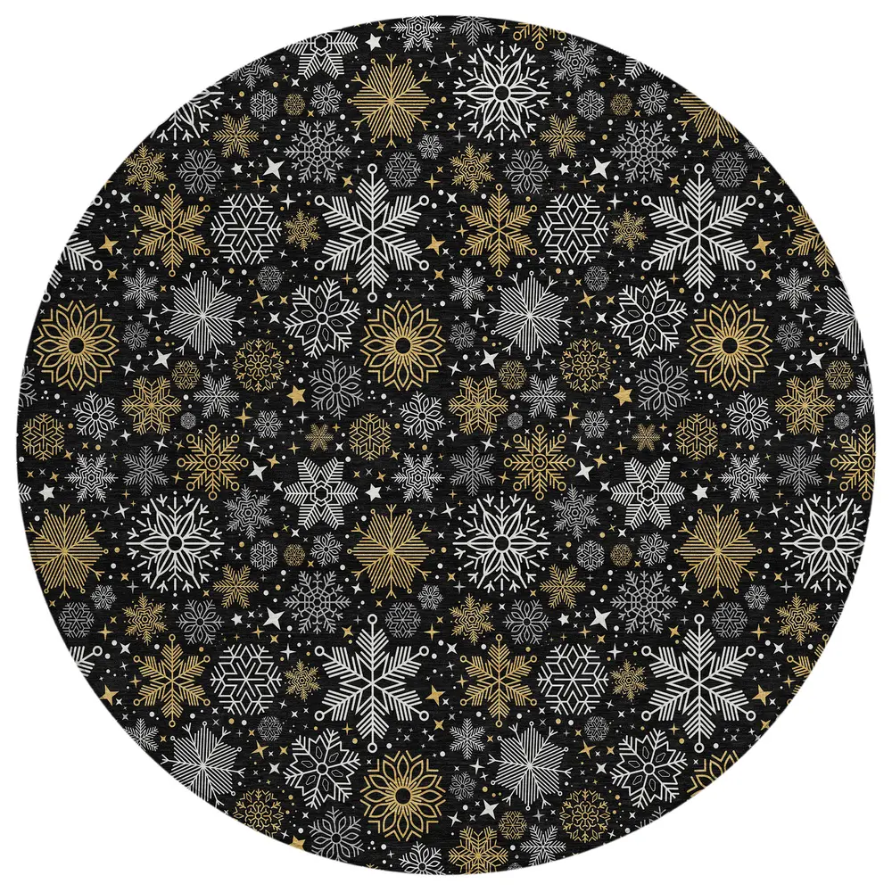 Wonderland WN31 Black 8' x 8' Round