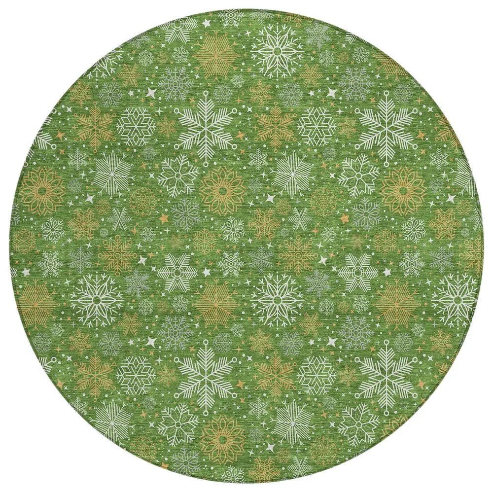 Wonderland WN31 Green 8' x 8' Round