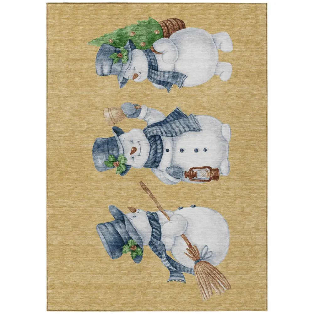 Wonderland WN34 Gold 3' x 5'