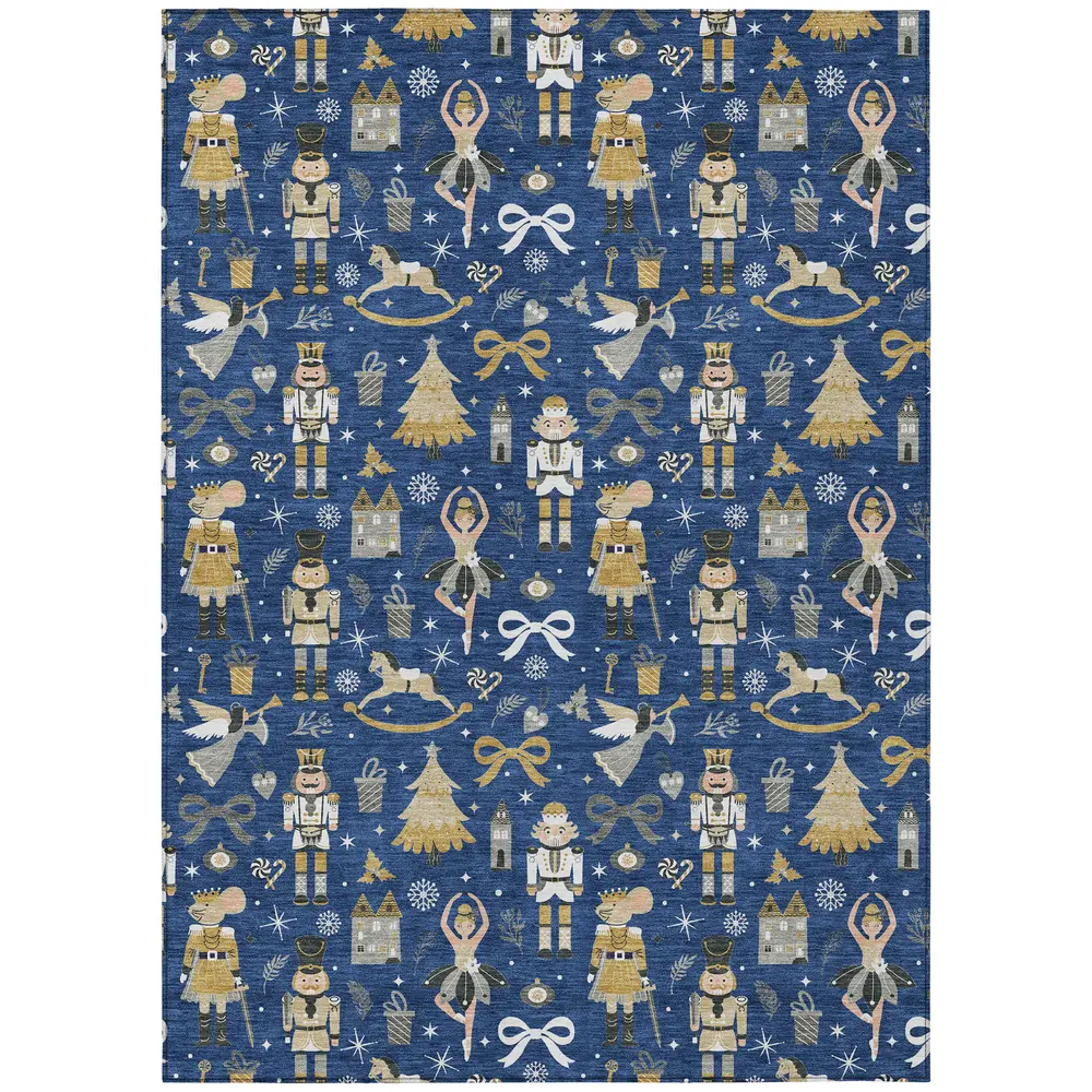 Wonderland WN35 Navy 8' x 10'