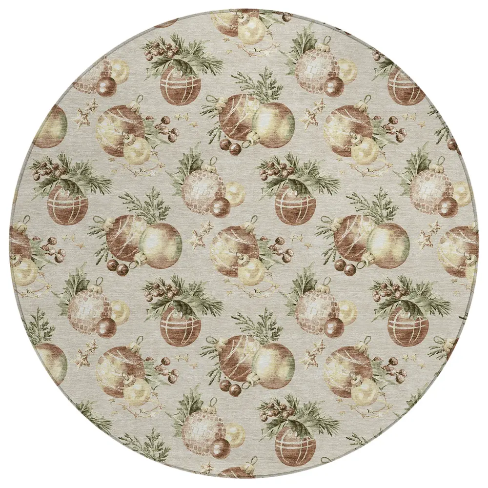 Wonderland WN36 Beige 8' x 8' Round