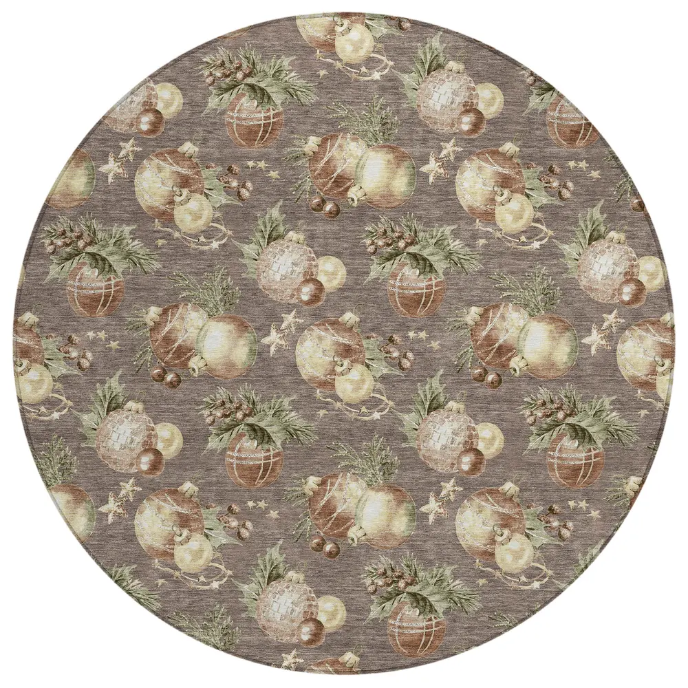 Wonderland WN36 Taupe 8' x 8' Round