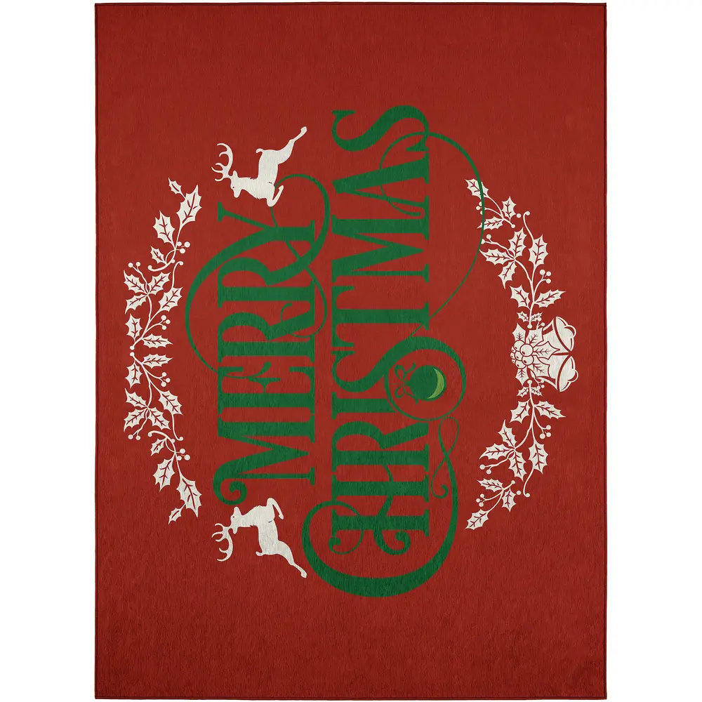 Wonderland WN6 Red 5' x 7'6