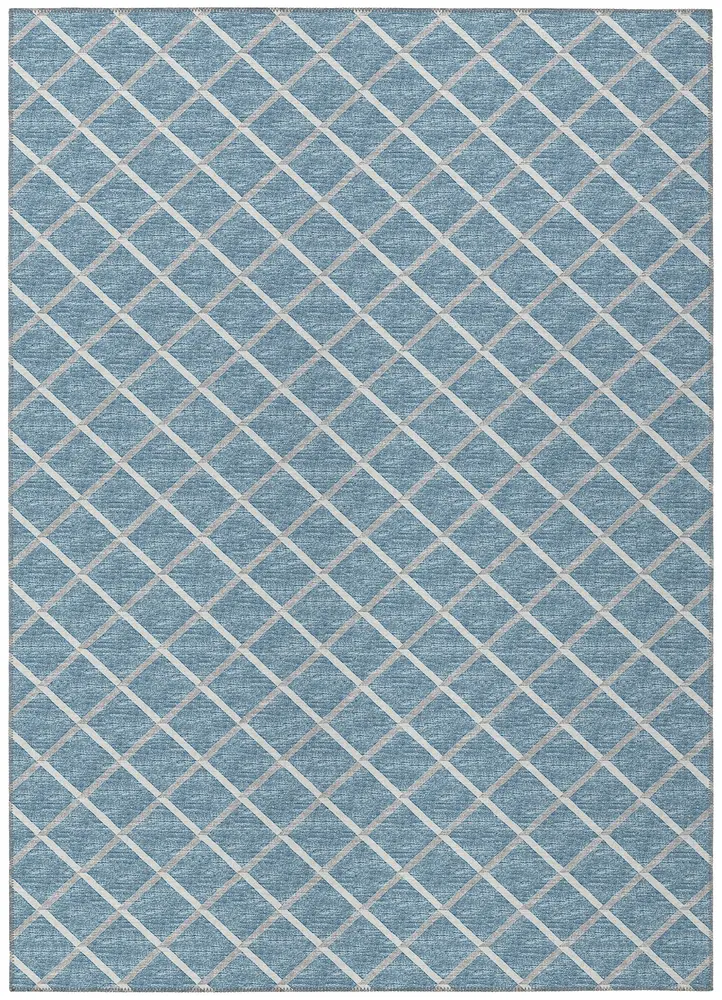 York YO1 Sky Blue 5' x 7'6