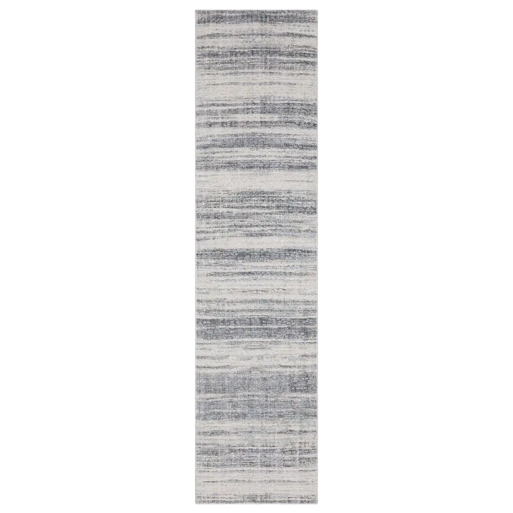 Clarke CLA04 Ivory/ Blue Indoor Area Rug - 2'6