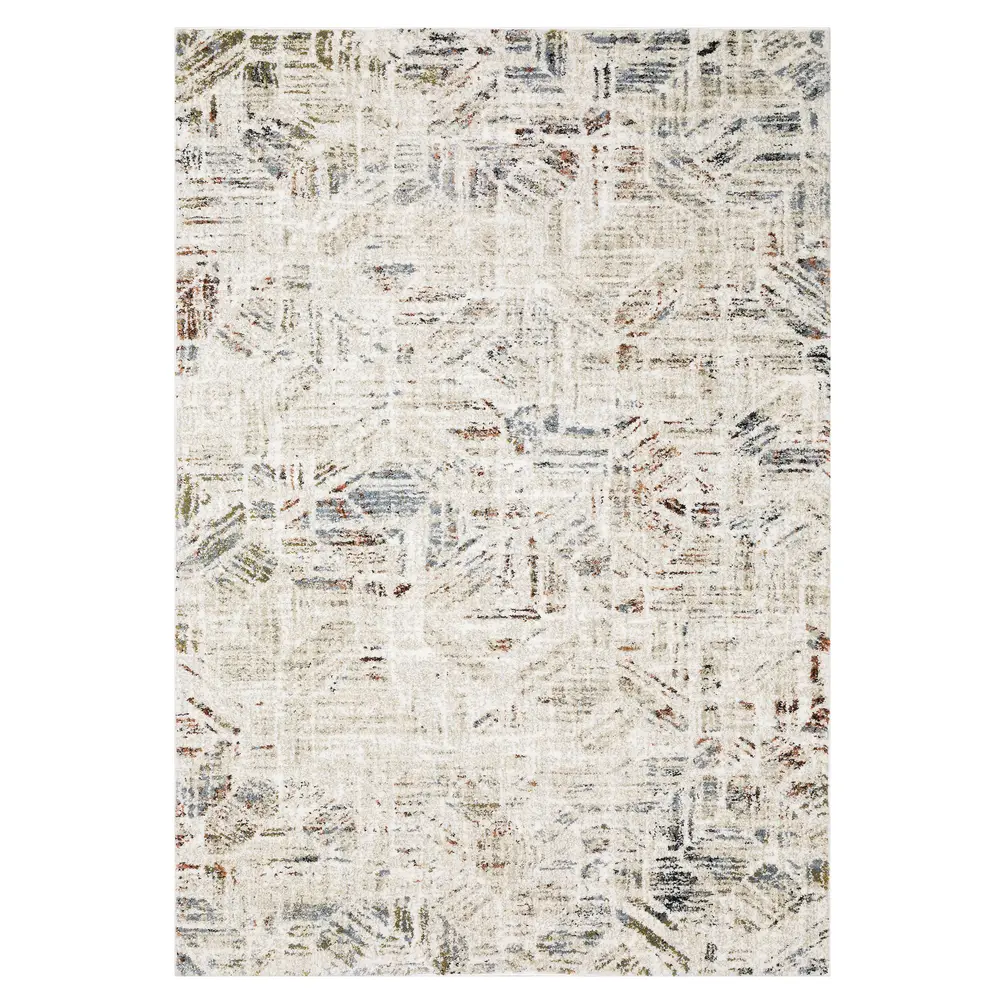 Gemma GEM08 Beige/ Multi Indoor Area Rug - 7'10