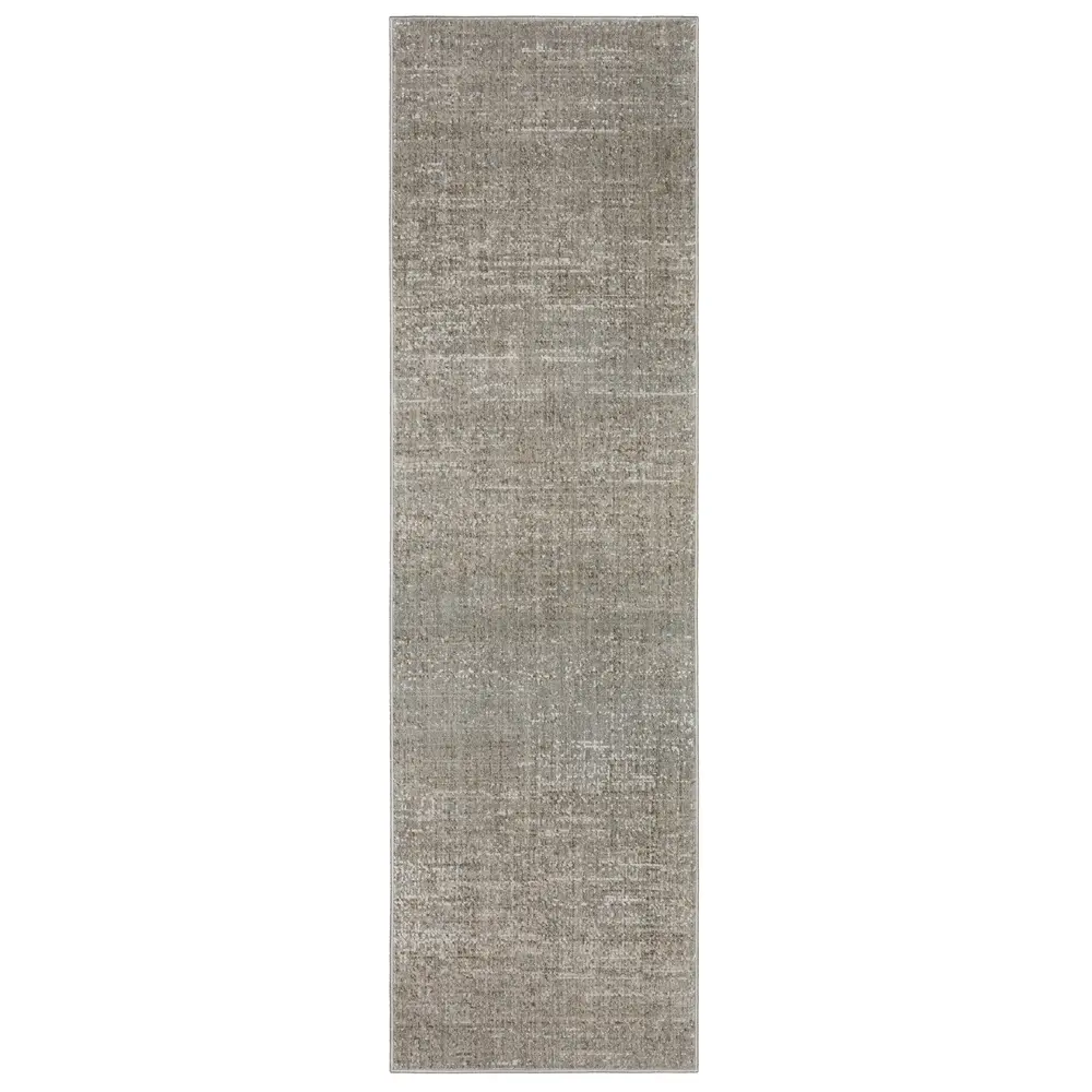 Mallory MAL01 Grey/ Blue Indoor Area Rug - 2'3