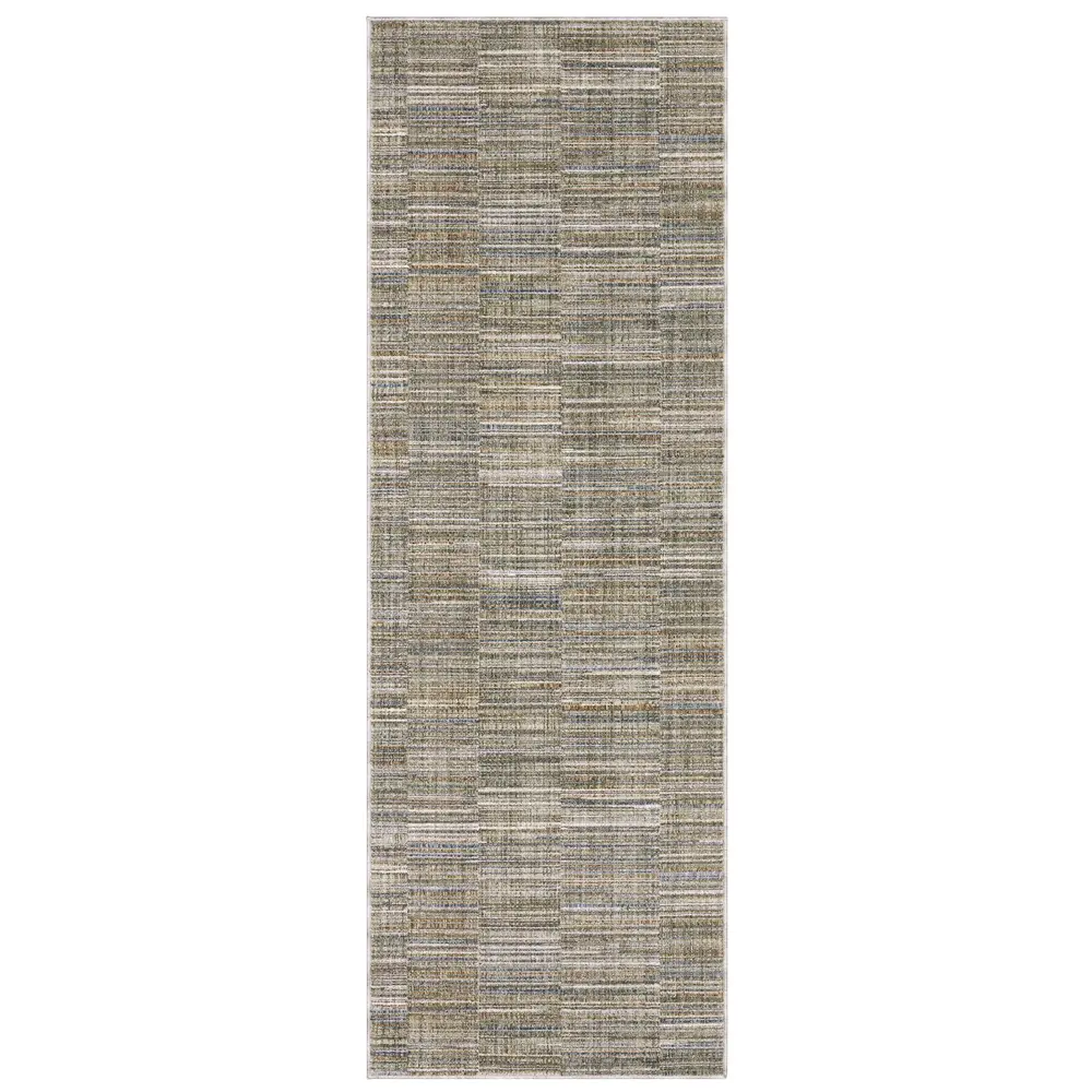 Soho SOH01 Beige/ Multi Indoor Area Rug - 2'7