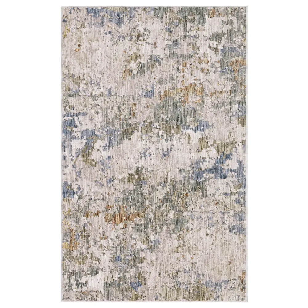 Soho SOH03 Beige/ Multi Indoor Area Rug - 3'2