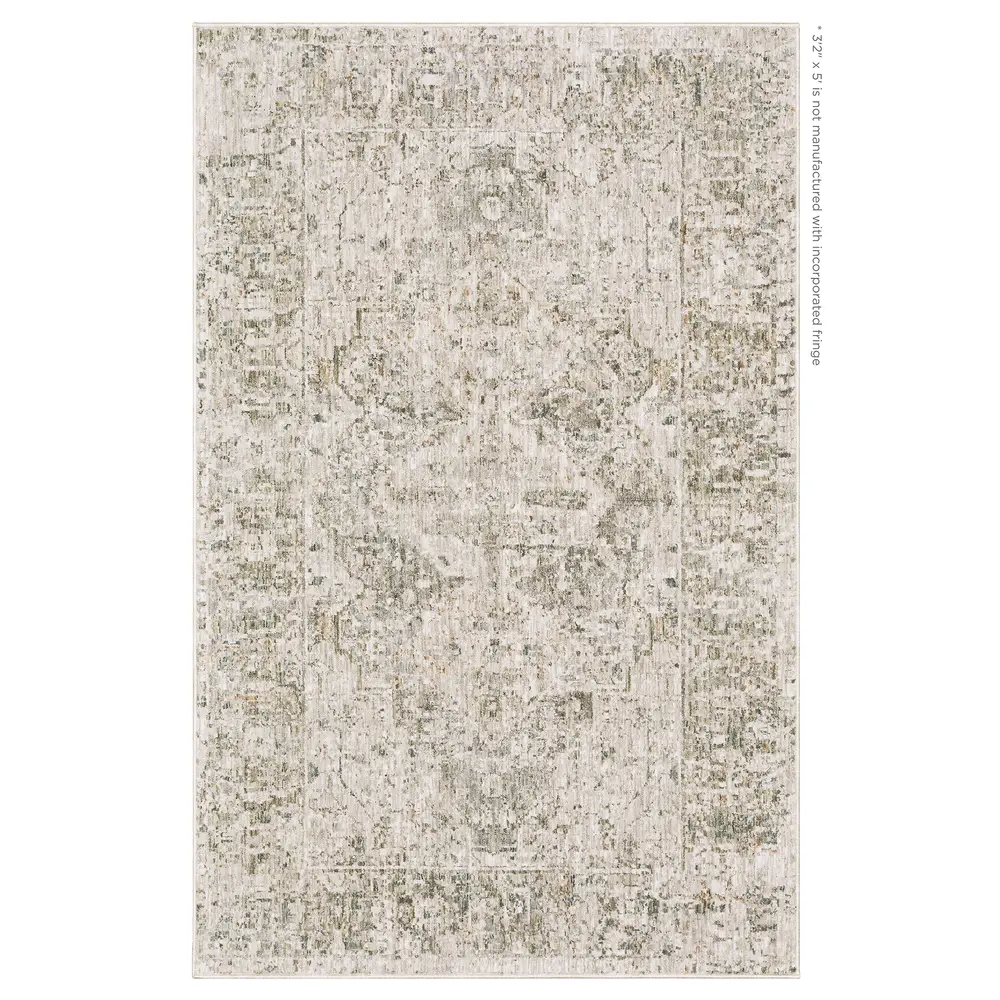 Avalon AVA08 Beige/ Grey Indoor Area Rug - 3'2