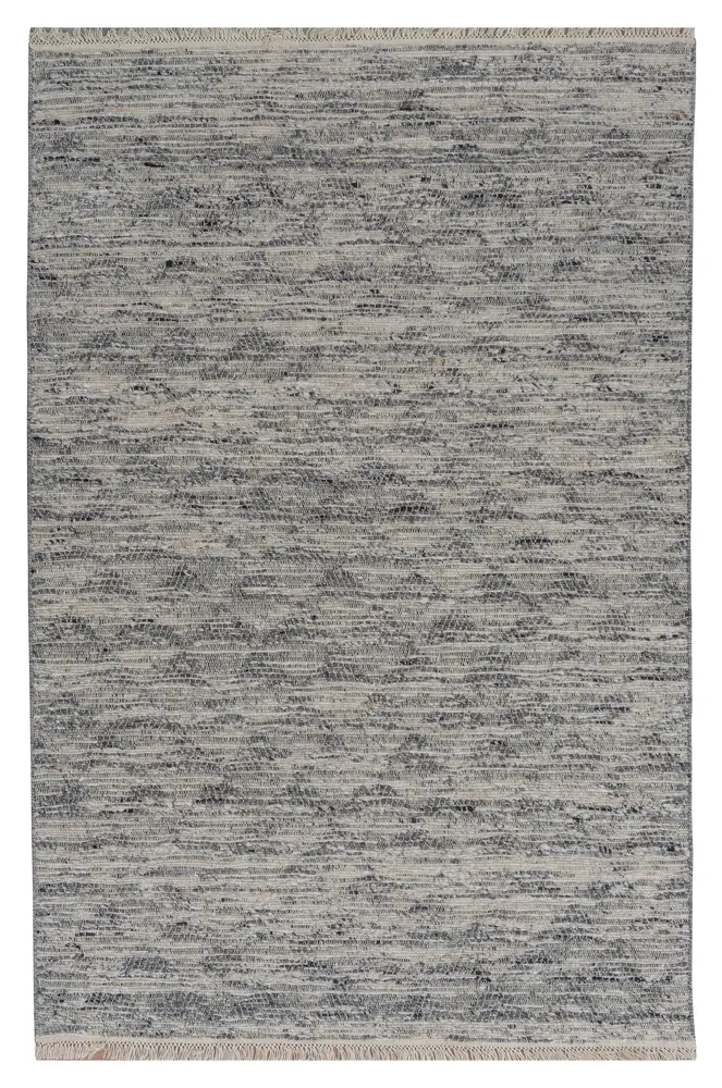 Aspen 3224 Ivory/Black Landscape HandknottedArea Rug