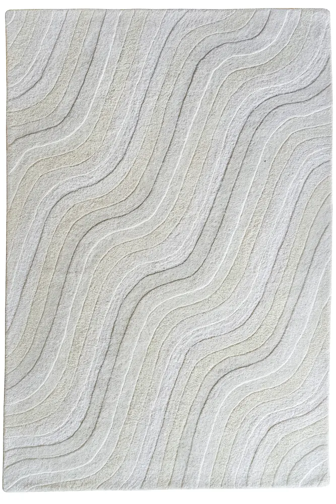 Denali 2914 Ivory Echo HandtuftedArea Rug