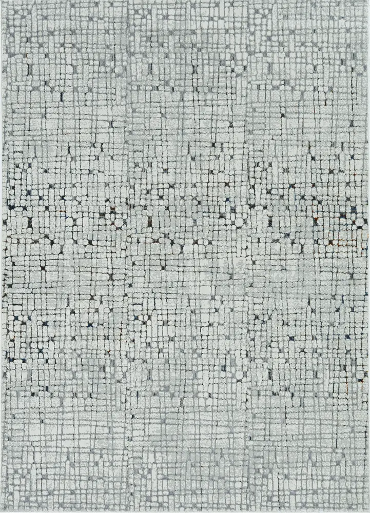 Inspire 7505 Grey Tribeca Machine Woven Performance Area Rug