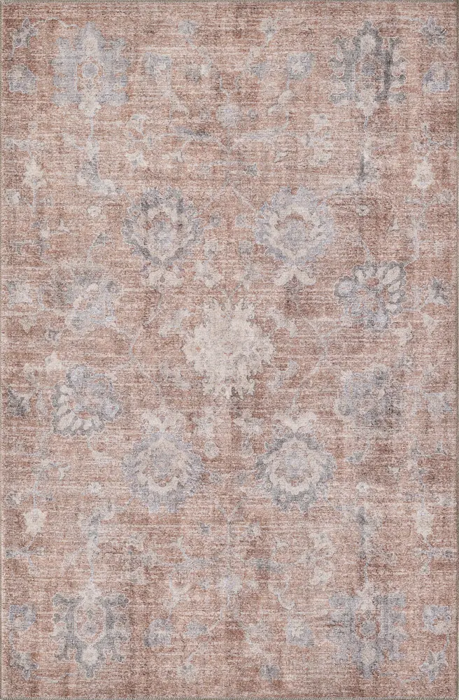London 4814 Sienna Royale Machine WovenPerformance Area Rug