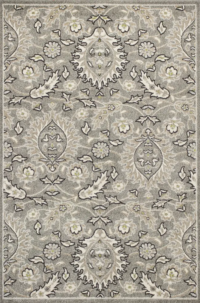 Lucia 2750 Grey Artisan Machine Woven Performance Area Rug