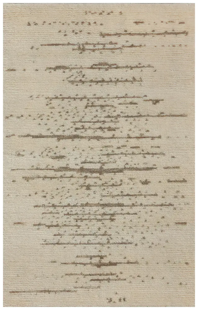 Marley 1000 Ivory Elements Hand Knotted Performance Area Rug