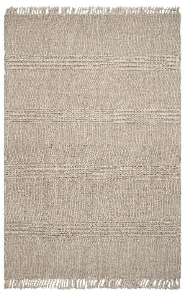 Maui 1340 Natural Cable Knit Handwoven Area Rug