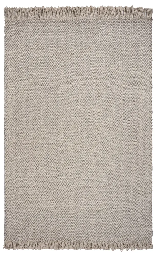 Maui 1343 Oatmeal Herringbone Handwoven Area Rug