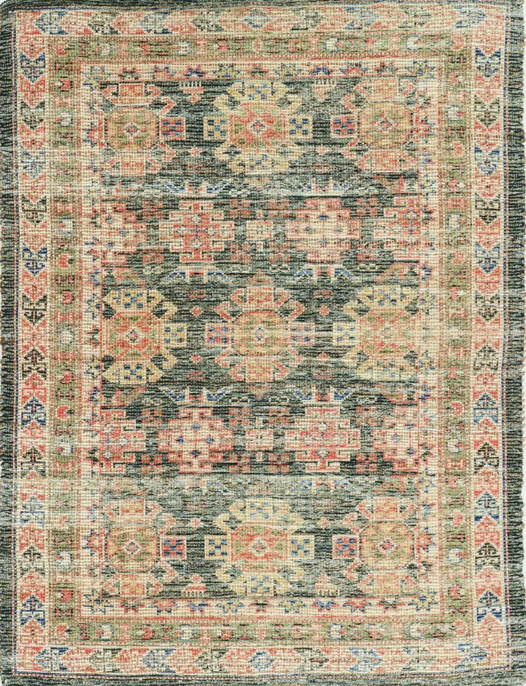 Morris 2220 Charcoal Mediterra Handwoven Area Rug