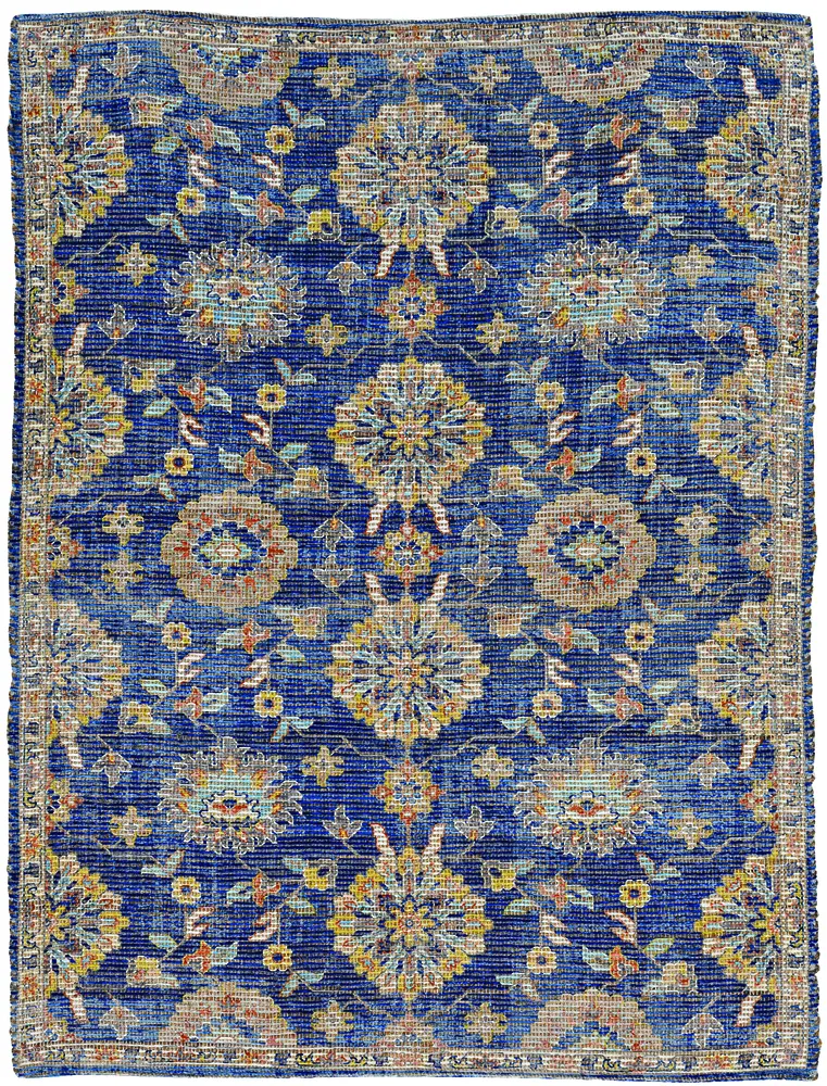 Morris 2229 Blue Chloe Handwoven Area Rug