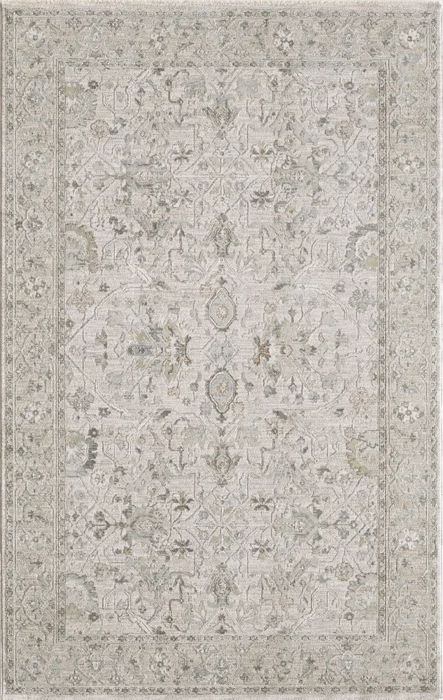 Peyton 4008 Ivory Beige Delaney Machine Woven Performance Area Rug