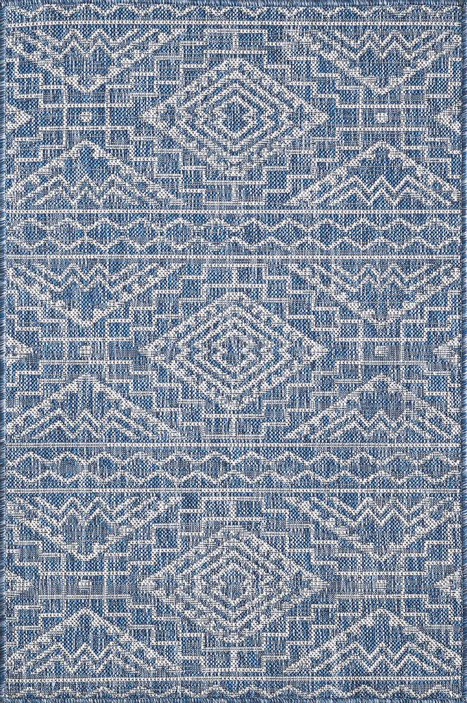 Provo 5778 Blue Quinn Machine Woven Performance Area Rug