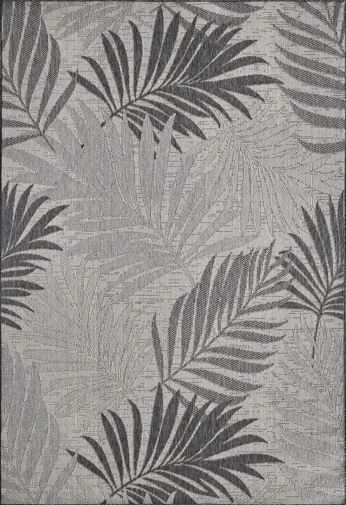 Provo 5785 Grey Palms Machine Woven Performance Area Rug