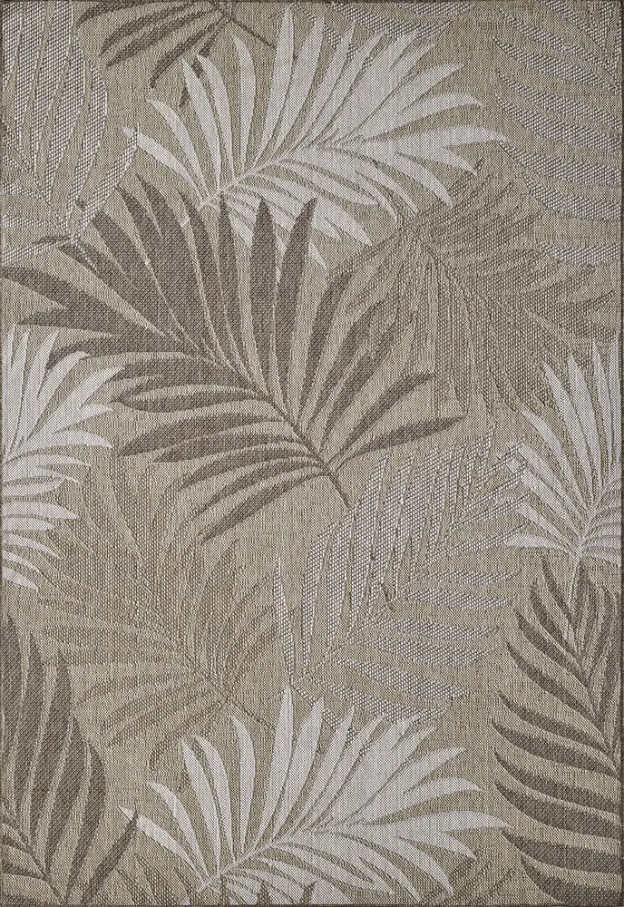 Provo 5787 Natural Palms Machine Woven Performance Area Rug