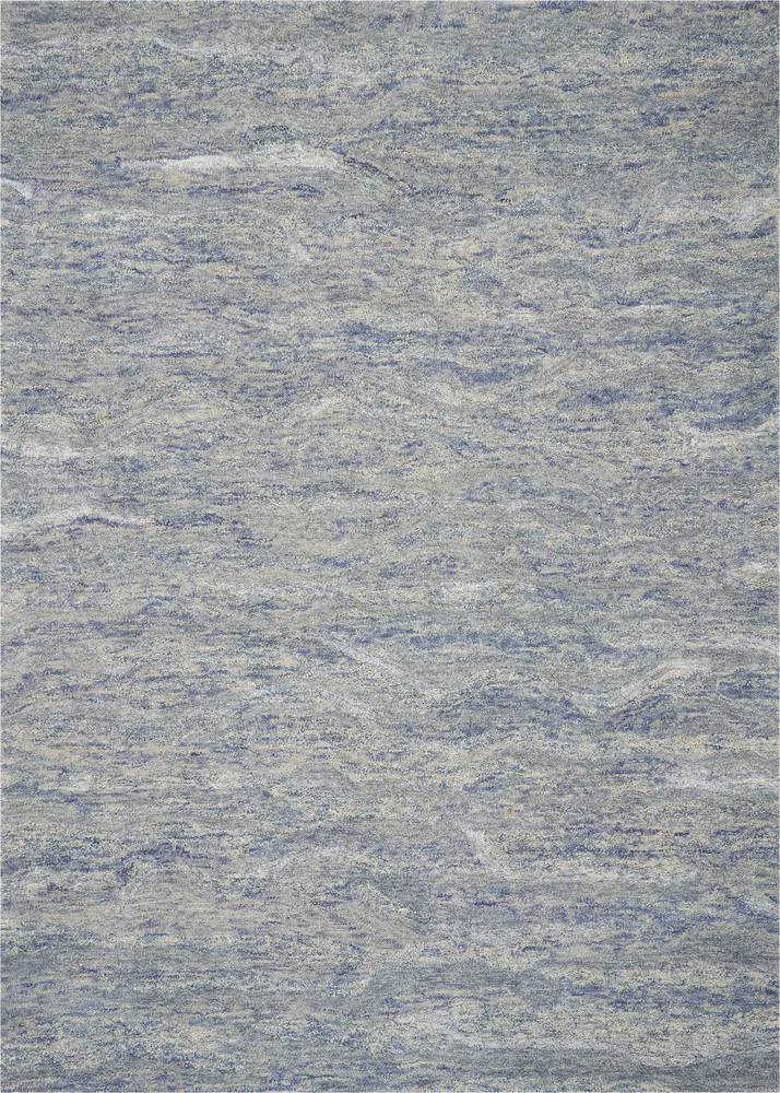 Serenity 1254 Ocean Blue Breeze Hand Tufted Area Rug