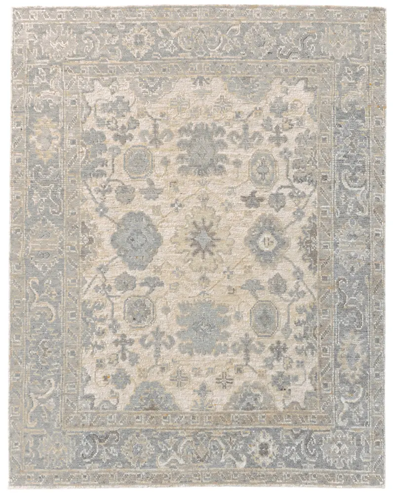 Sophia 2403 Sand Verdure HandknottedArea Rug