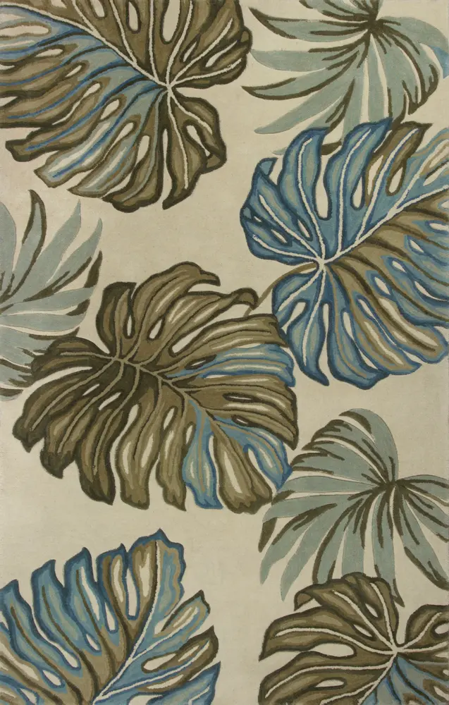 Sparta 3182 Ivory Floria Hand Tufted Area Rug