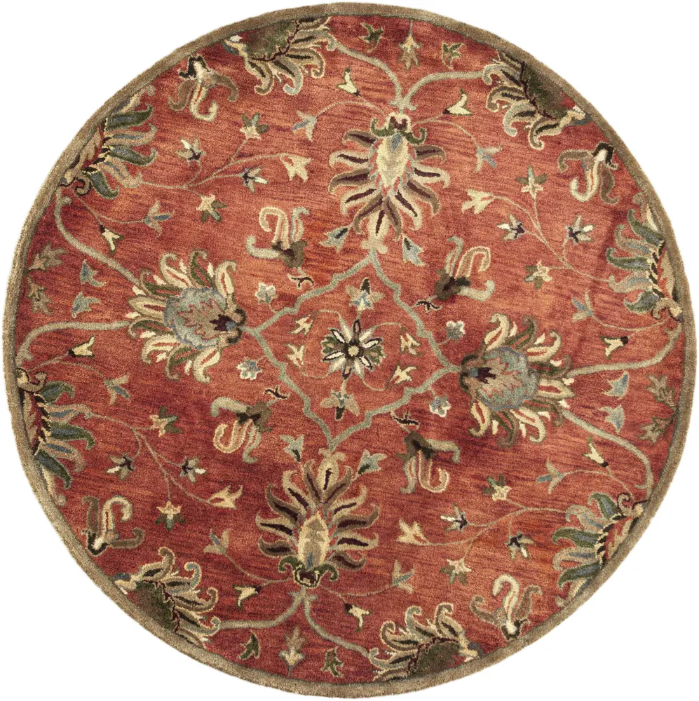Syriana 6009 Sienna Agra Hand Tufted Area Rug