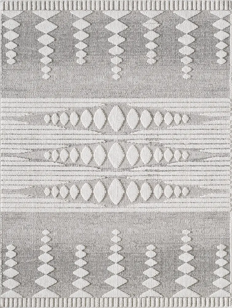 Terra 6774 Natural Beats or Pulse Machine Woven Performance Area Rug
