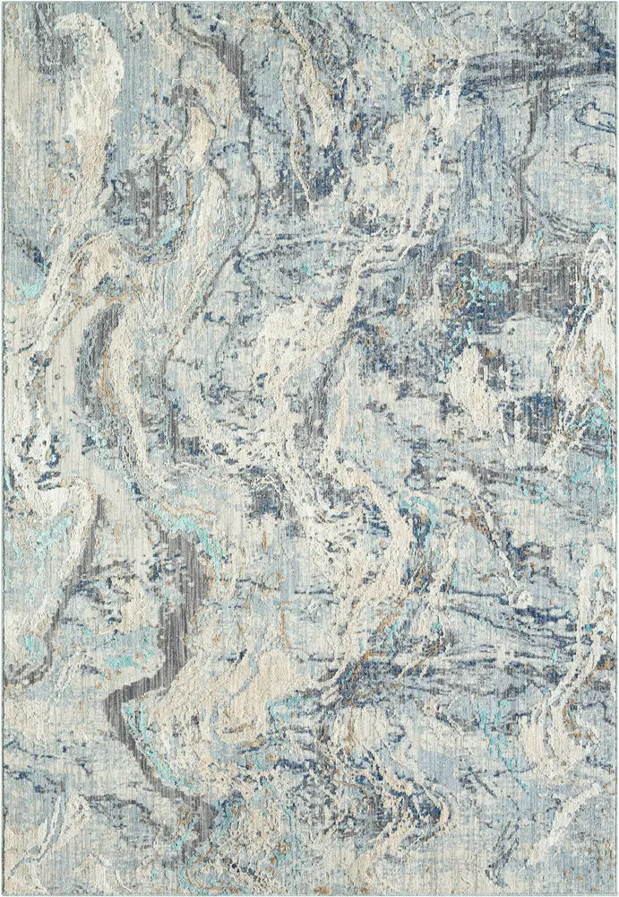 United Weavers Armada Blessed Blue Area Rug 7'10