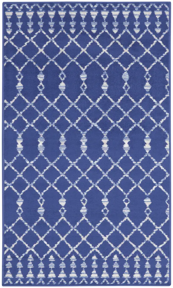 Nourison Whimsicle 3' x 5' Navy Bohemian Indoor Rug