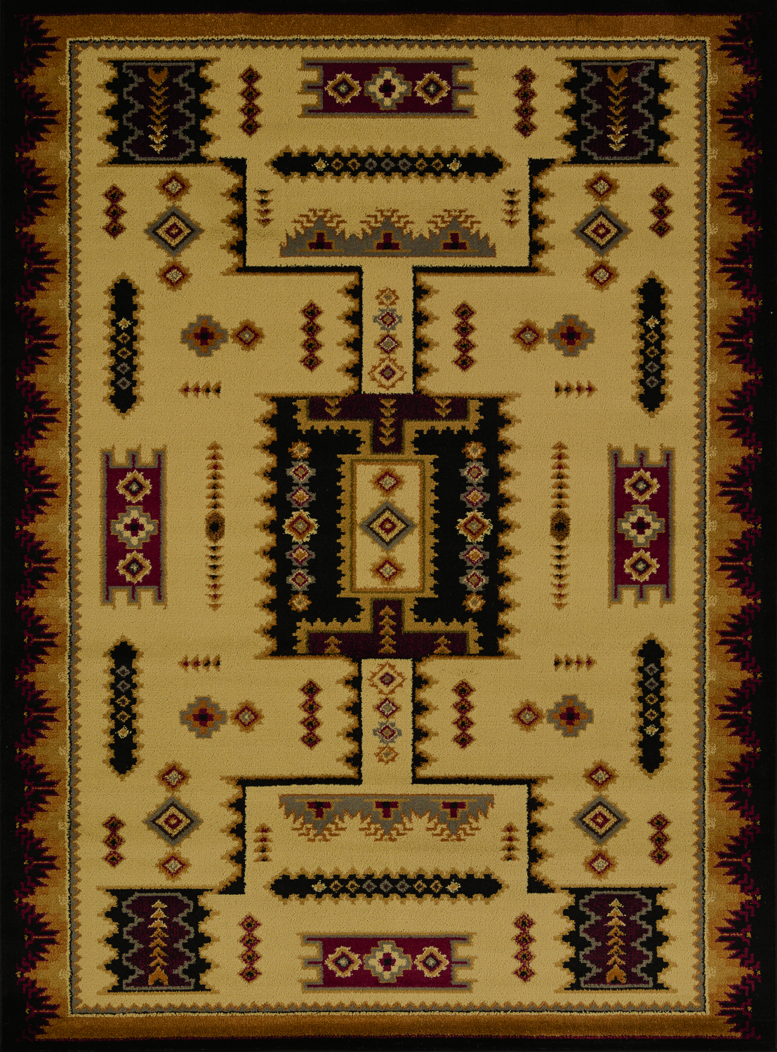 Affinity Coltan Ivory Accent Rug 1'10