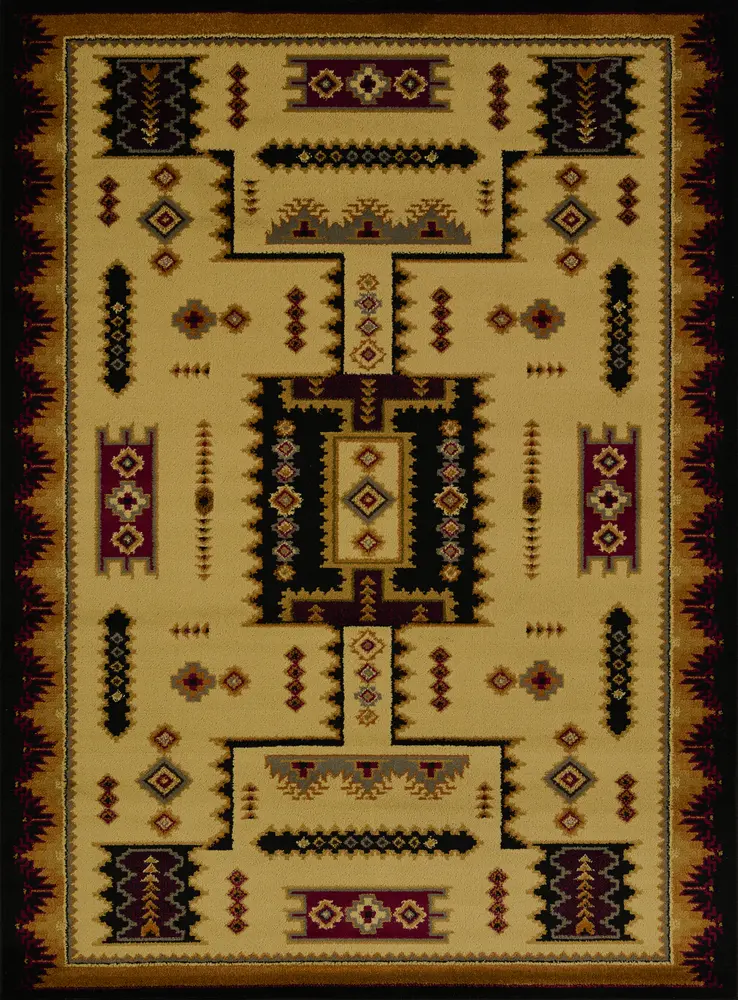 Affinity Coltan Ivory Accent Rug 1'10
