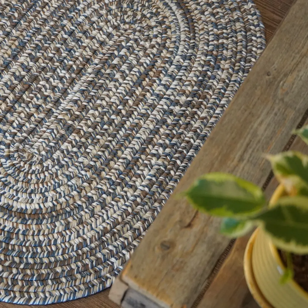 Craftsman Braided Tweed - Earth Blue - 20