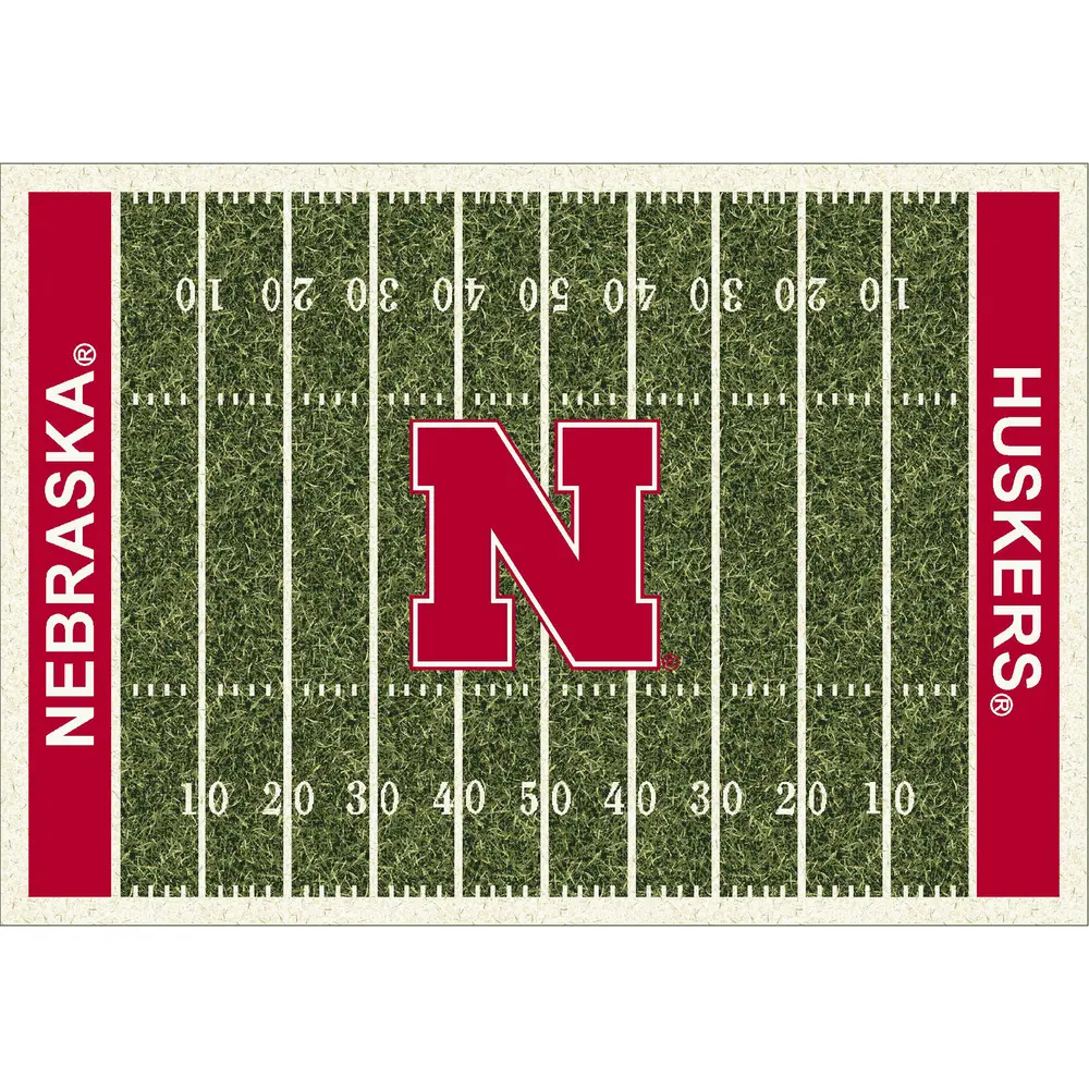 University Of Nebraska 4x6 Homefield Rug