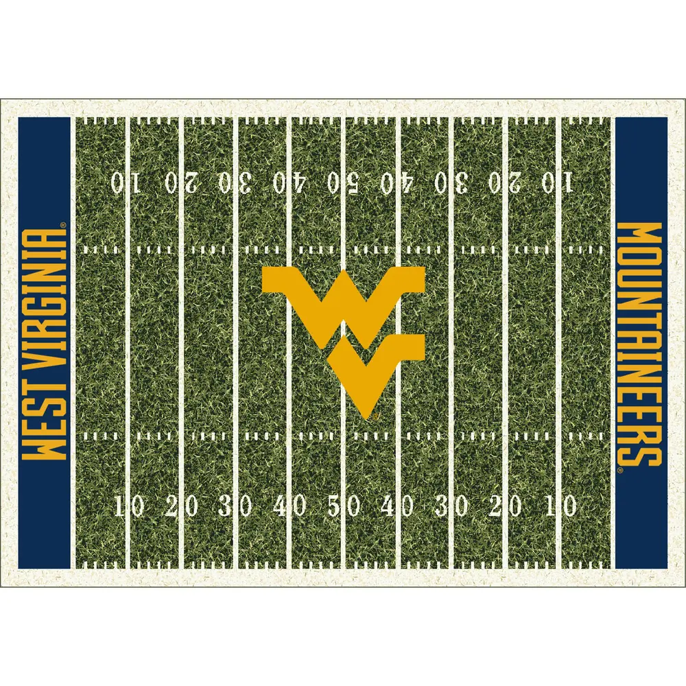 West Virginia University  4x6 Homefield Rug
