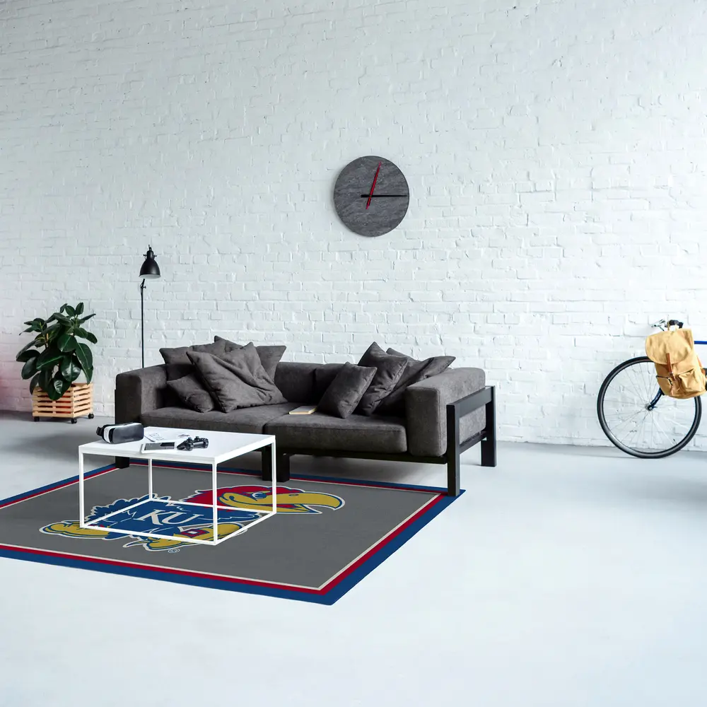 University Of Kansas 4x6 Spirit Rug