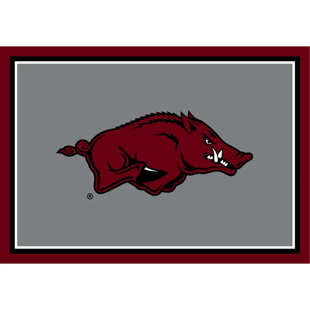 University Of Arkansas 4x6 Spirit Rug