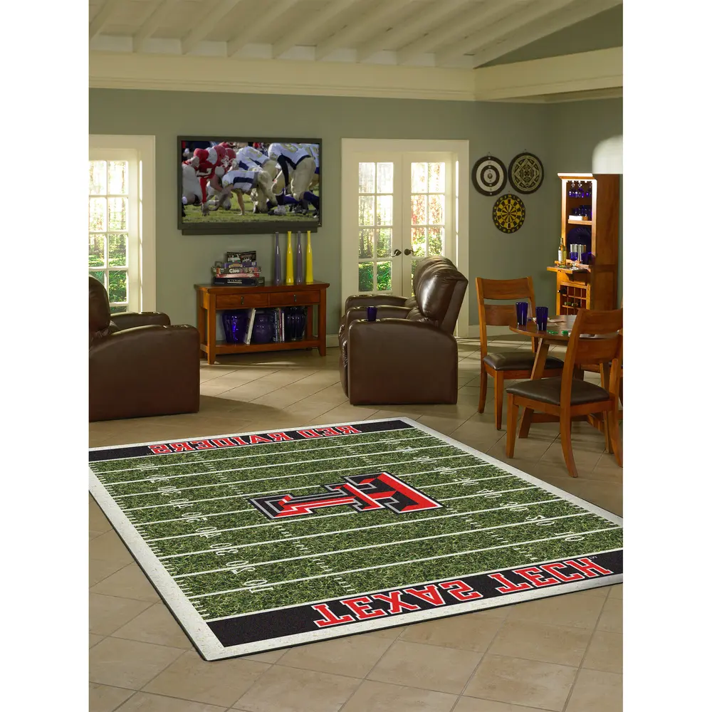 Texas Tech University  8x11 Homefield Rug