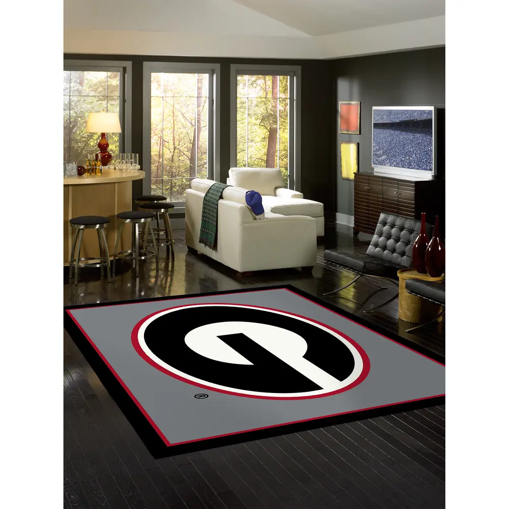 University Of Georgia 8x11 Spirit Rug